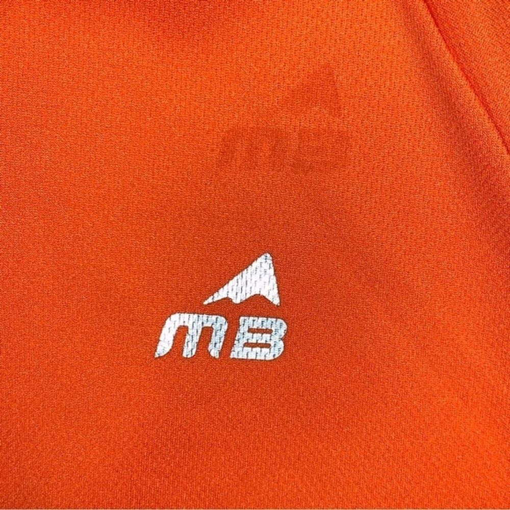 Orange Polo Golf Shirt Boy’s Medium Top Short Sleeve Collared Preppy Spring - Picture 5 of 7